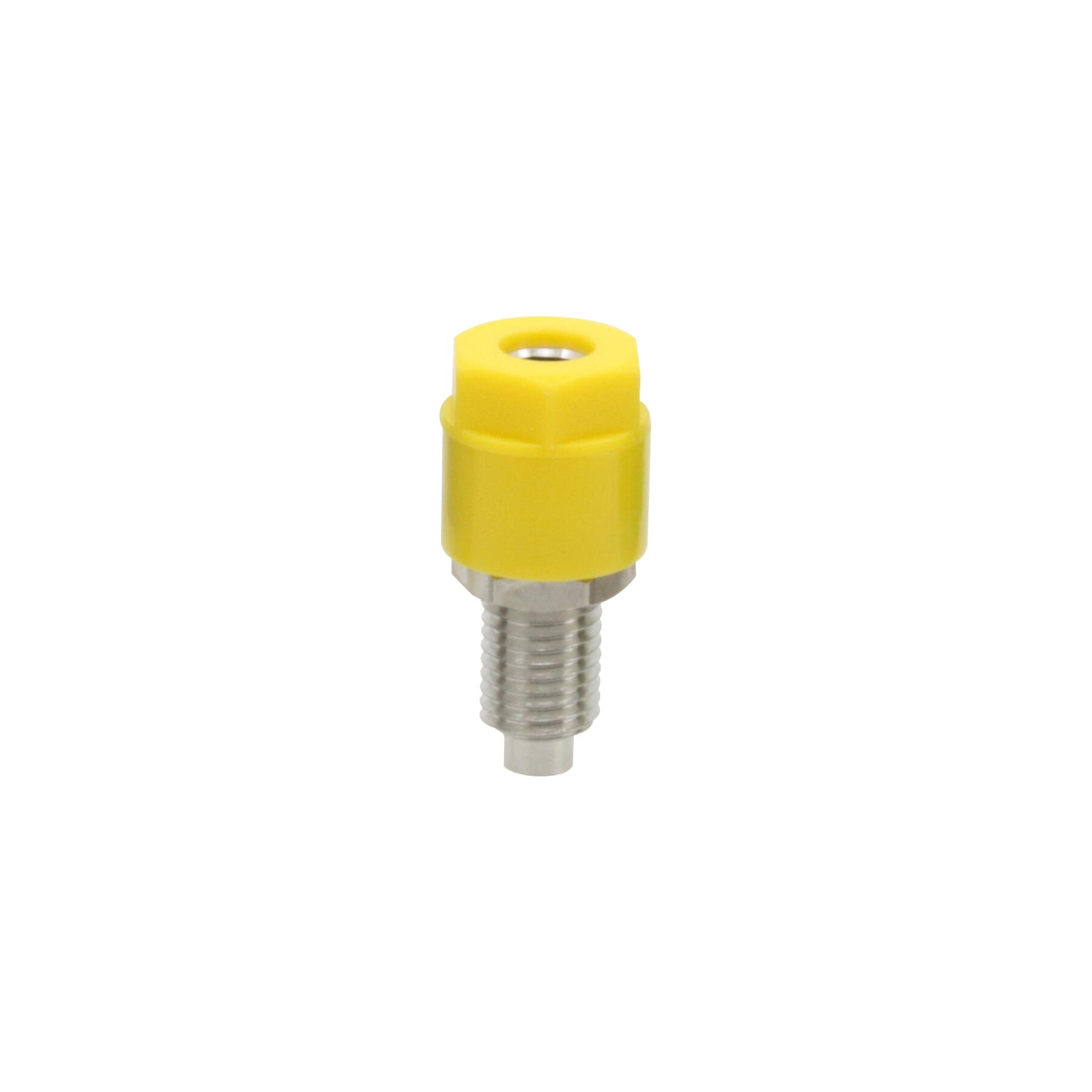 3233 - Telefonbuchse 4mm gelb