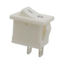 KWS10W - Ausschalter 1-polig, weiss, ON-OFF