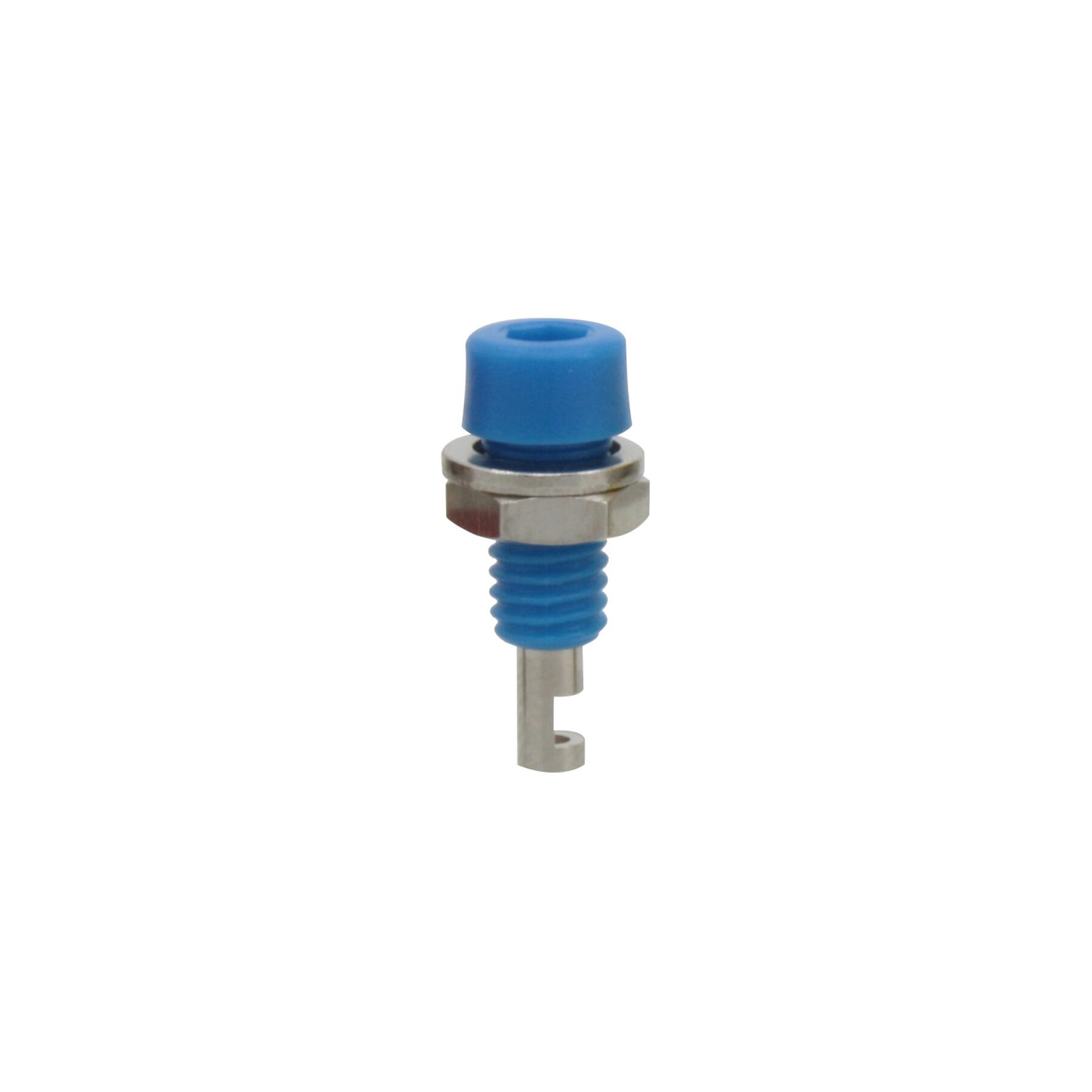 222 - Miniaturbuchse 2mm blau
