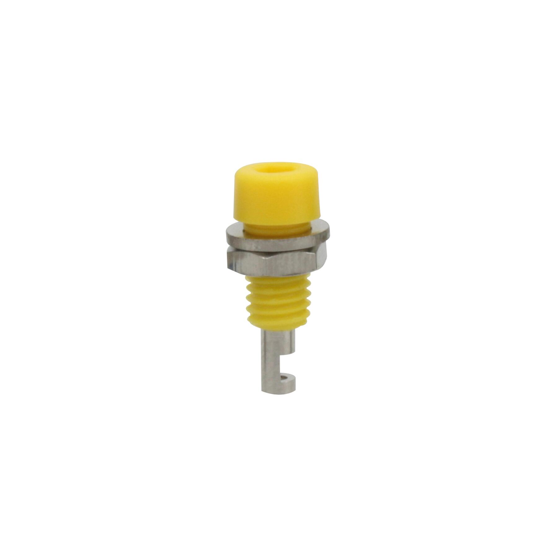 223 - Miniaturbuchse 2mm gelb