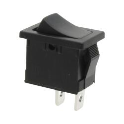 KWS11 - Schalter tastend, 1-polig, schwarz, OFF-(ON)