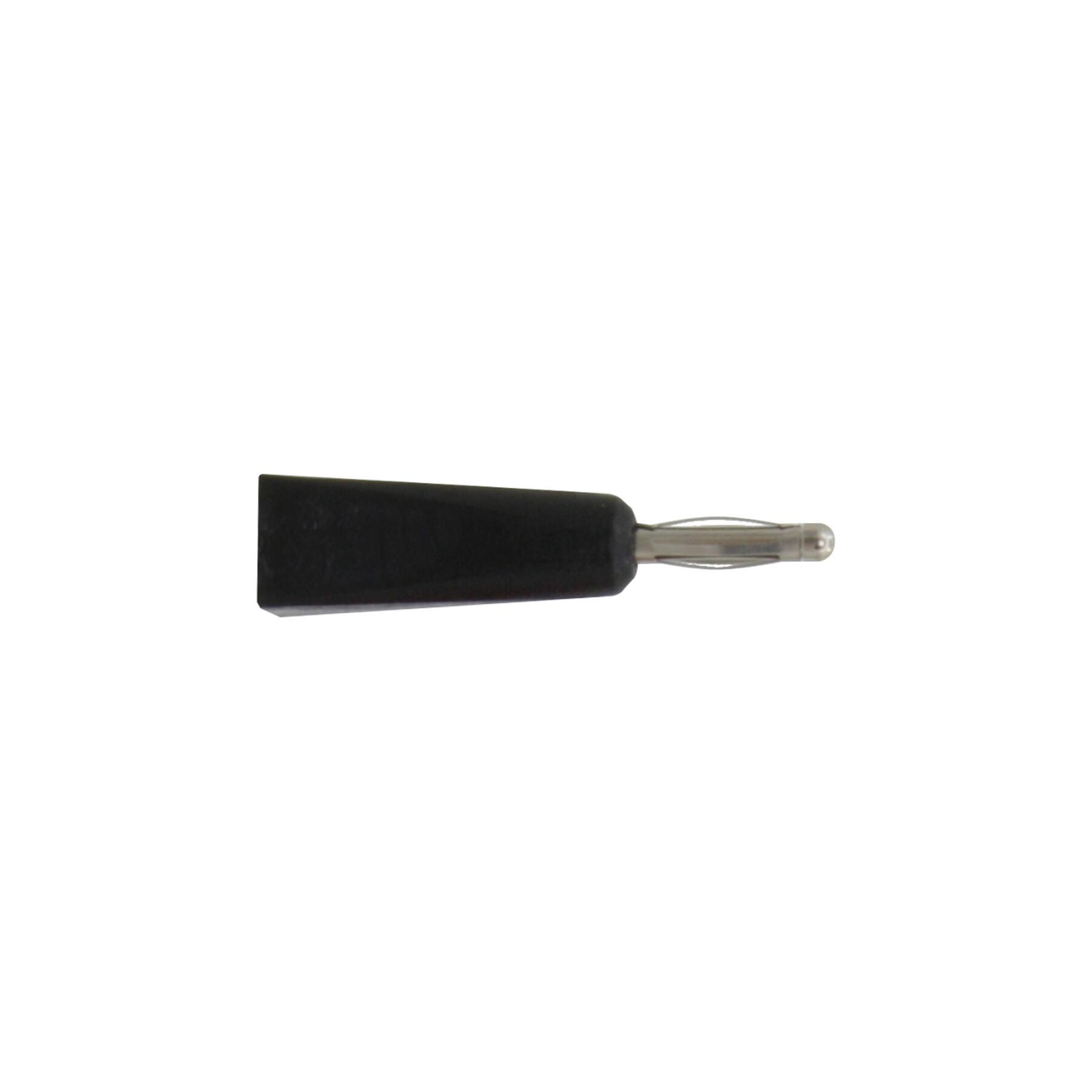 211 - Miniaturstecker 2mm schwarz
