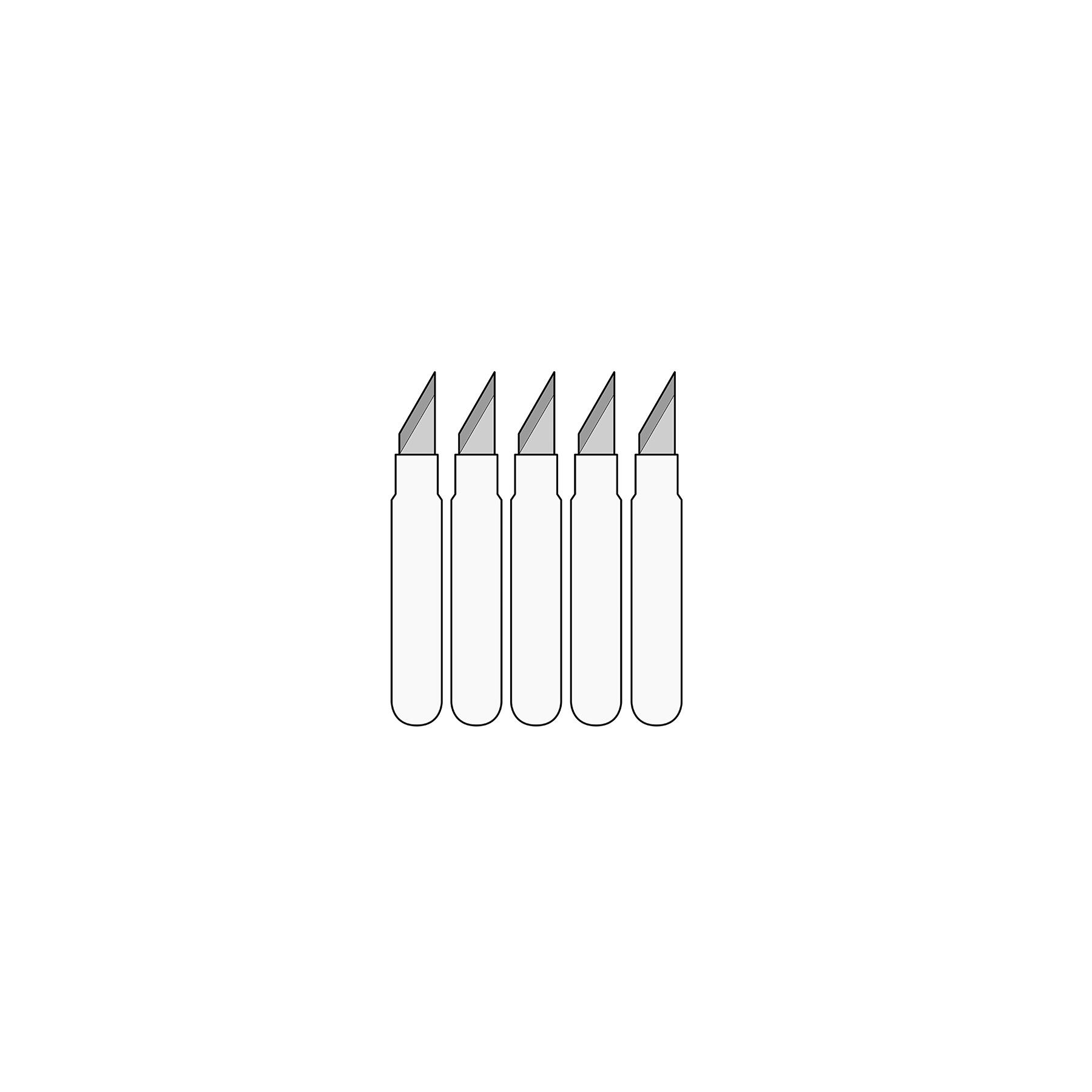 MS02-E - 5 Ersatzmesser für MS02