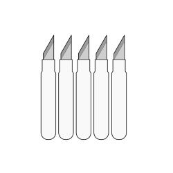 MS02-E - 5 Ersatzmesser für MS02