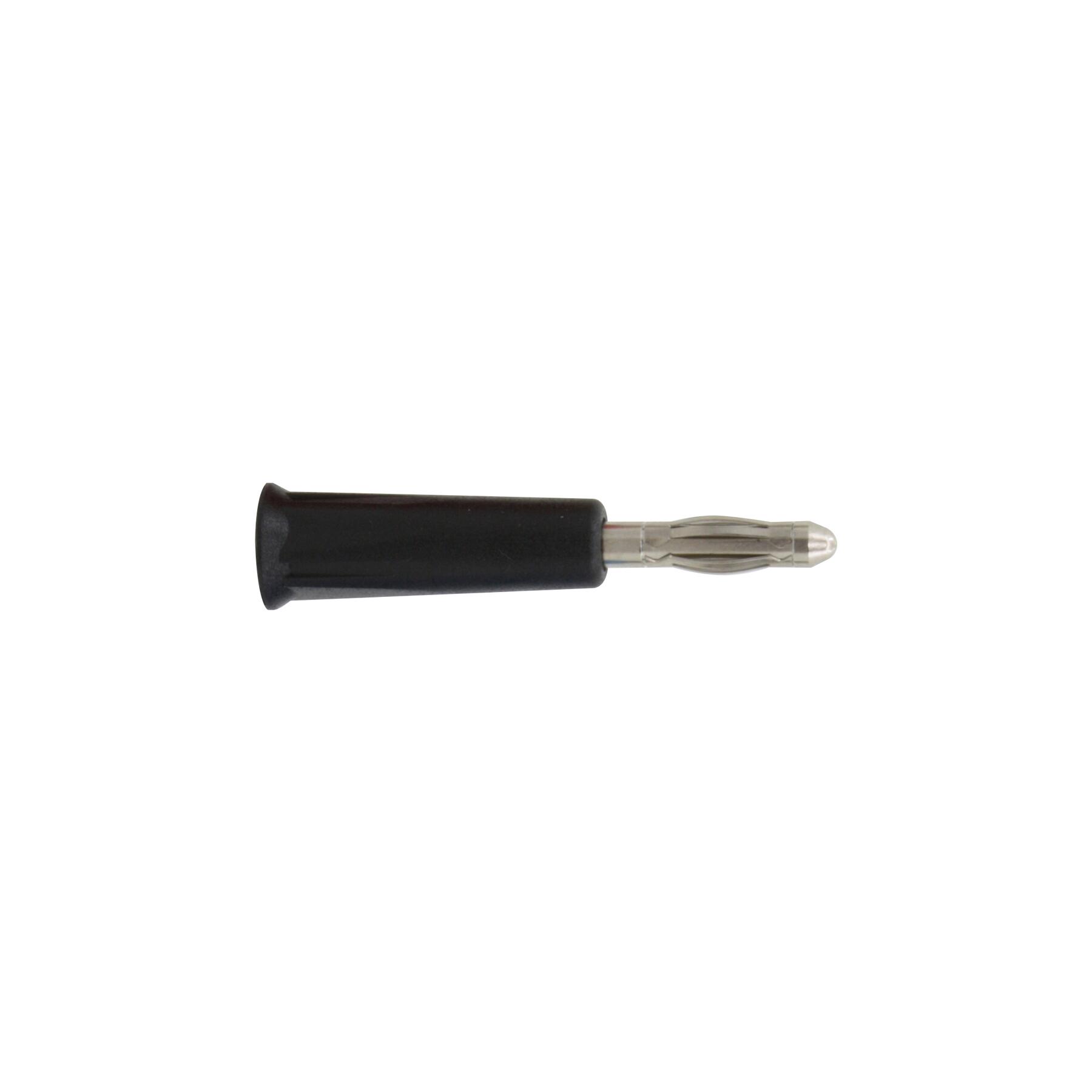 1011 - Bananenstecker 4mm schwarz