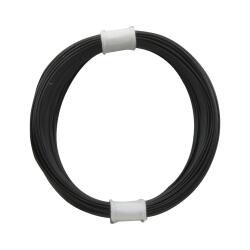 110-1 - Kupferschalt Litze 0,04 mm² / 10 m schwarz