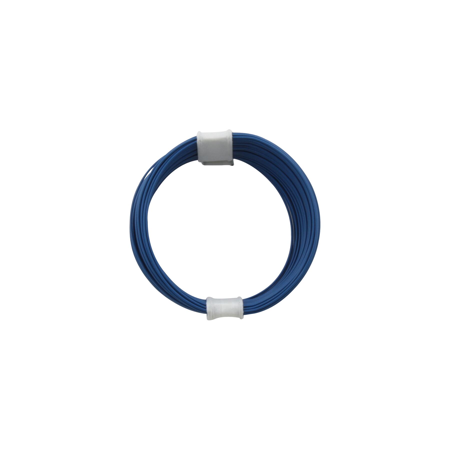 110-2 - Kupferschalt Litze 0,04 mm² / 10 m blau