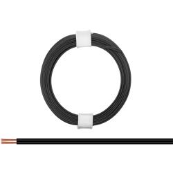 114-11 - Zwillingslitze 0,08 mm² / 5 m schwarz-schwarz