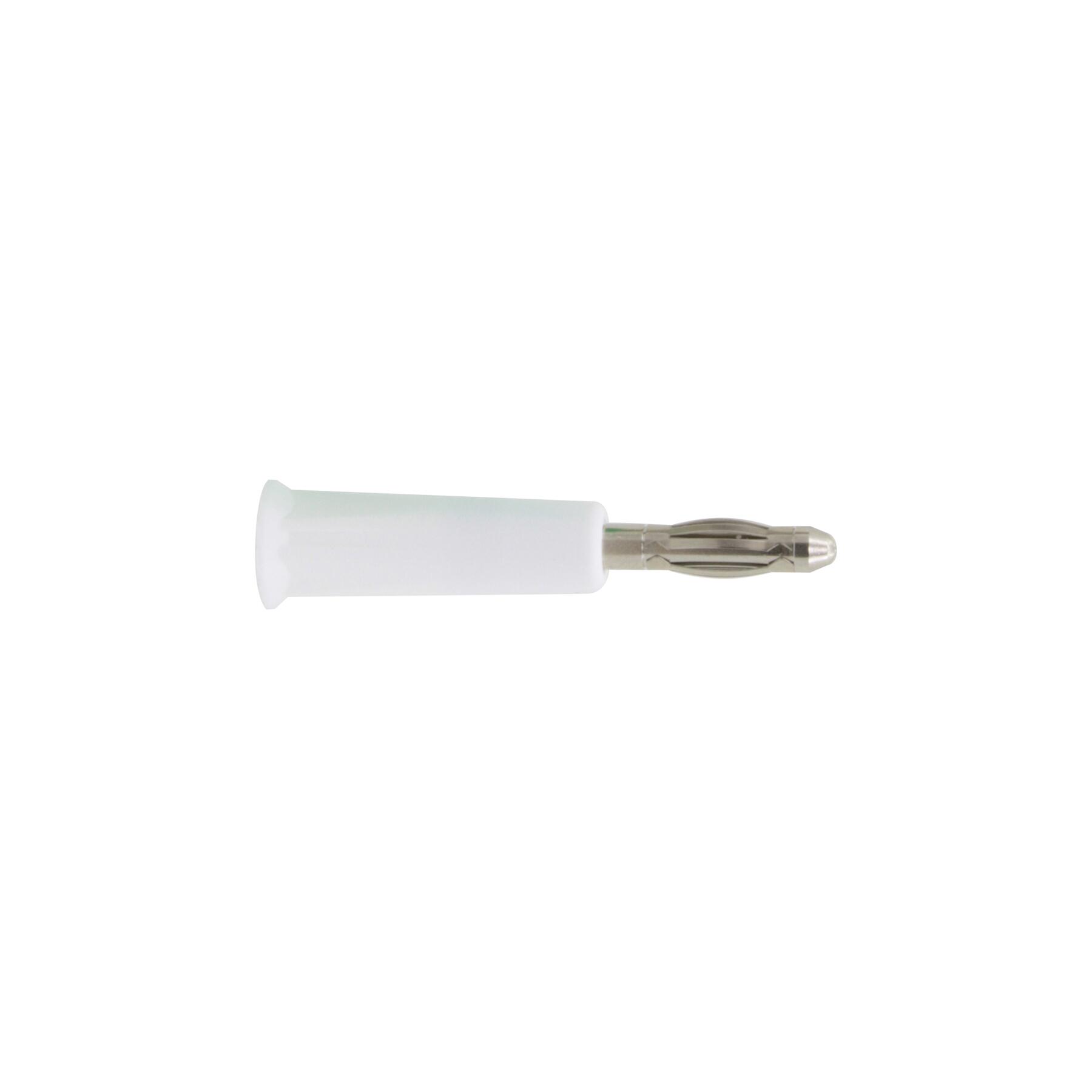 1015 - Bananenstecker 4mm weiss
