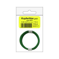 110-4SB - Kupferschalt Litze 0,04 mm² / 10 m...