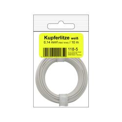 118-5SB - Kupferschalt Litze 0,14 mm² / 10 m /...