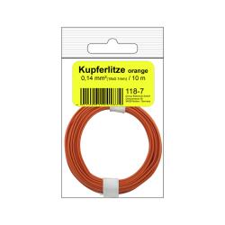 118-7SB - Kupferschalt Litze 0,14 mm² / 10 m /...