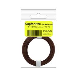 118-8-DSB - Kupferschalt Litze 0,14 mm² / 10 m /...
