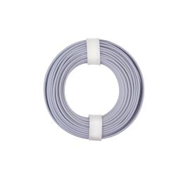 125-019 - Kupferschalt Litze 0,25 mm² / 10 m / grau