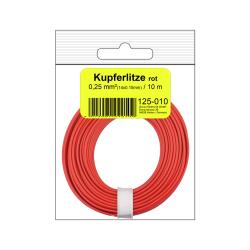 125-010SB - Kupferschalt Litze 0,25 mm² / 10 m /...