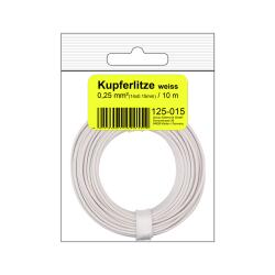 125-015SB - Kupferschalt Litze 0,25 mm² / 10 m /...