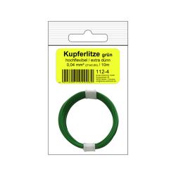 112-4SB - Kupferschalt Litze hochflexibel 0,04 mm² /...