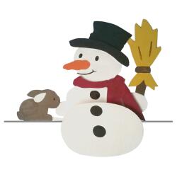 M848-4 - Holzbausatz Kantenhocker Schneemann