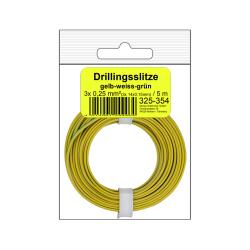 325-354SB - Drillingslitze 0,25 mm² / 5 m...