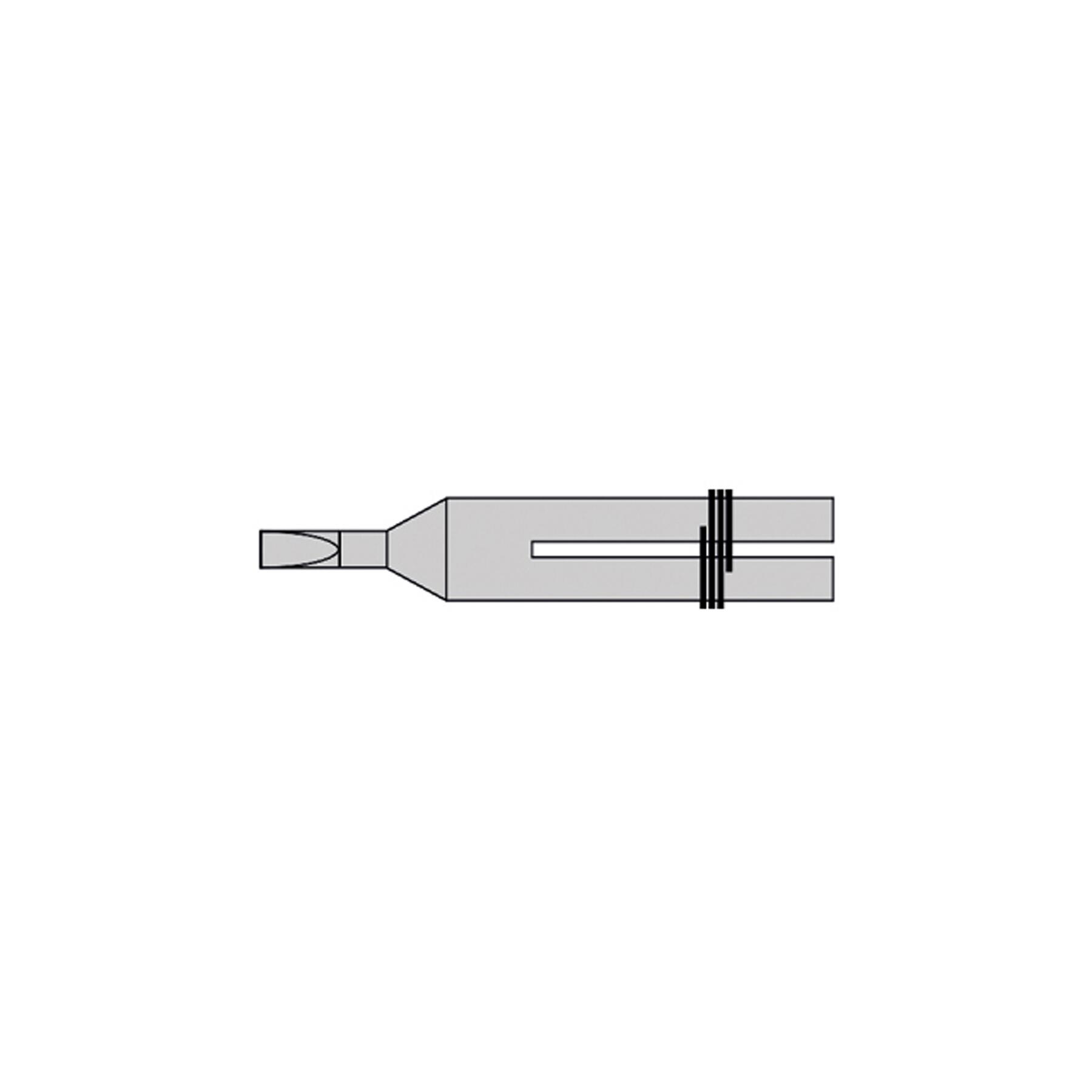 ST80153 - Lötspitze Longlife - Meißelform 2,8 mm
