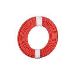 150-010 - Kupferschalt Litze 0,50 mm² / 10 m / rot