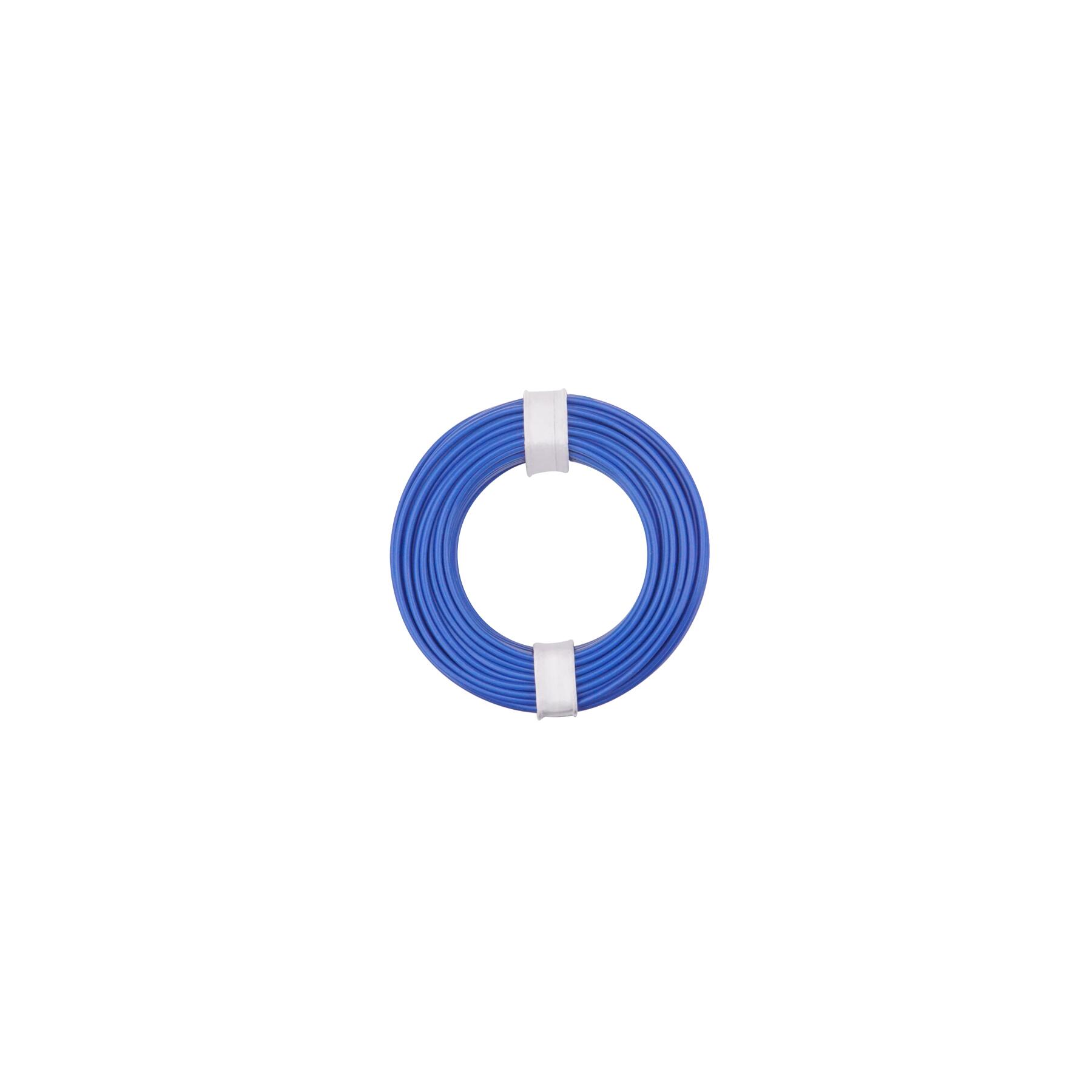 150-012 - Kupferschalt Litze 0,50 mm² / 10 m / blau