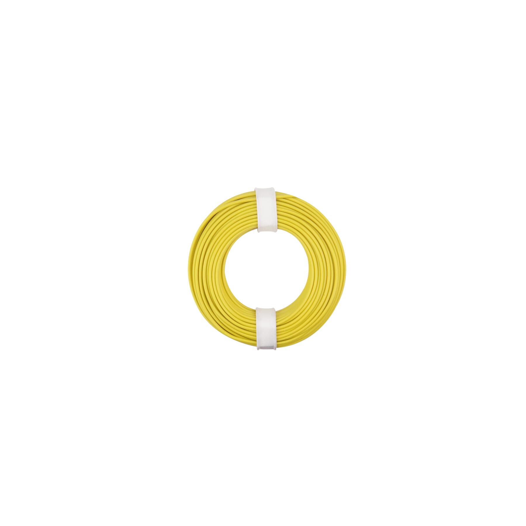 150-013 - Kupferschalt Litze 0,50 mm² / 10 m / gelb