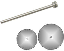 1640 - 2 Kreissägeblätter Ø 12 + 19 mm +...