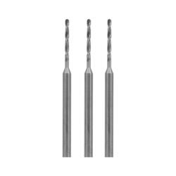 HSX08 - 3x HSS Bohrer Ø 0,8 mm mit 2,35 mm Schaft