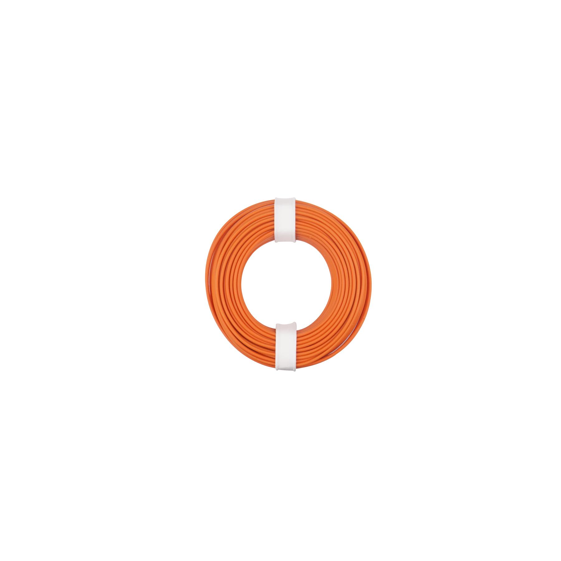175-017 - Kupferschalt Litze 0,75 mm² / 10 m / orange
