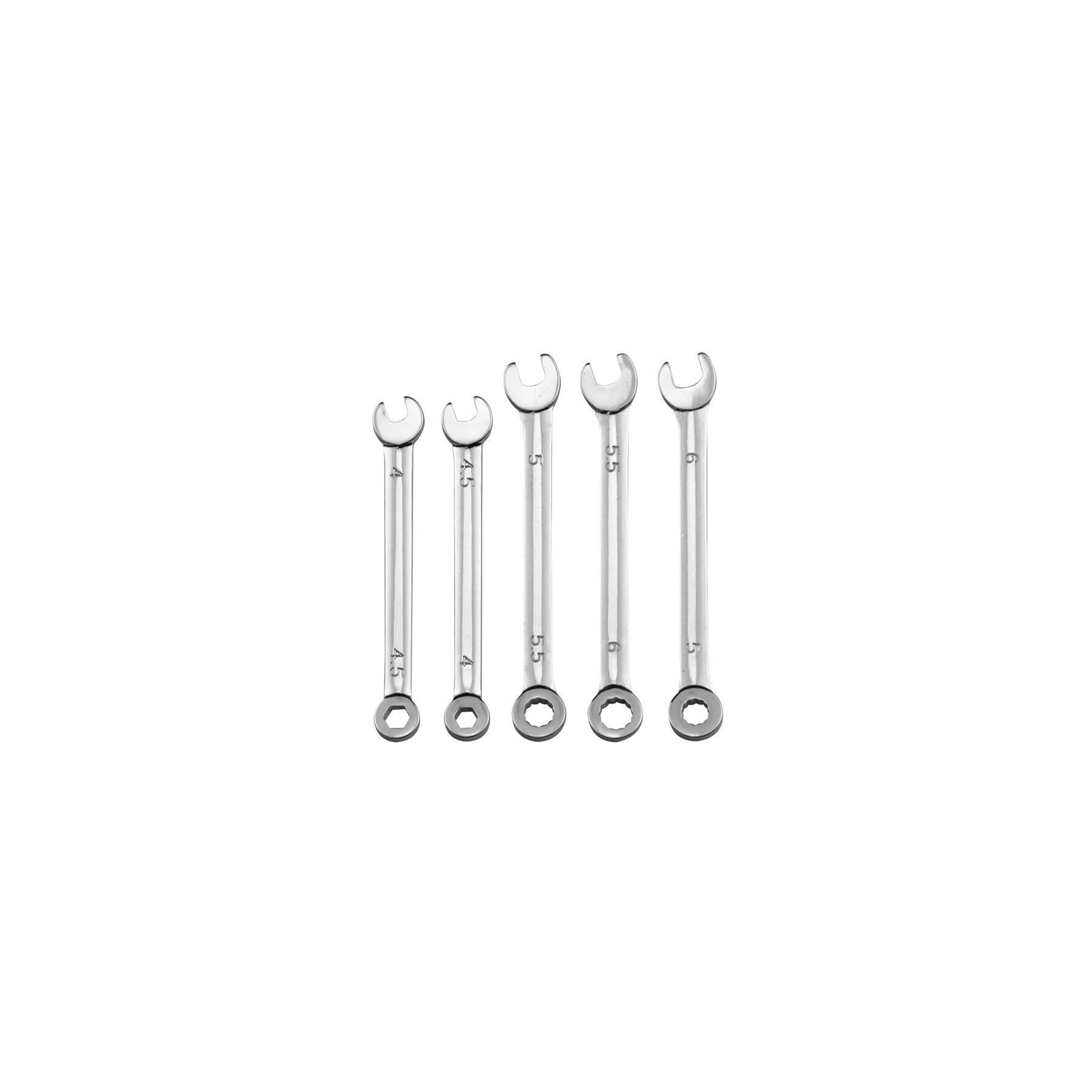 920 - Mini Ring-Maulschlüssel Set 5-tlg.
