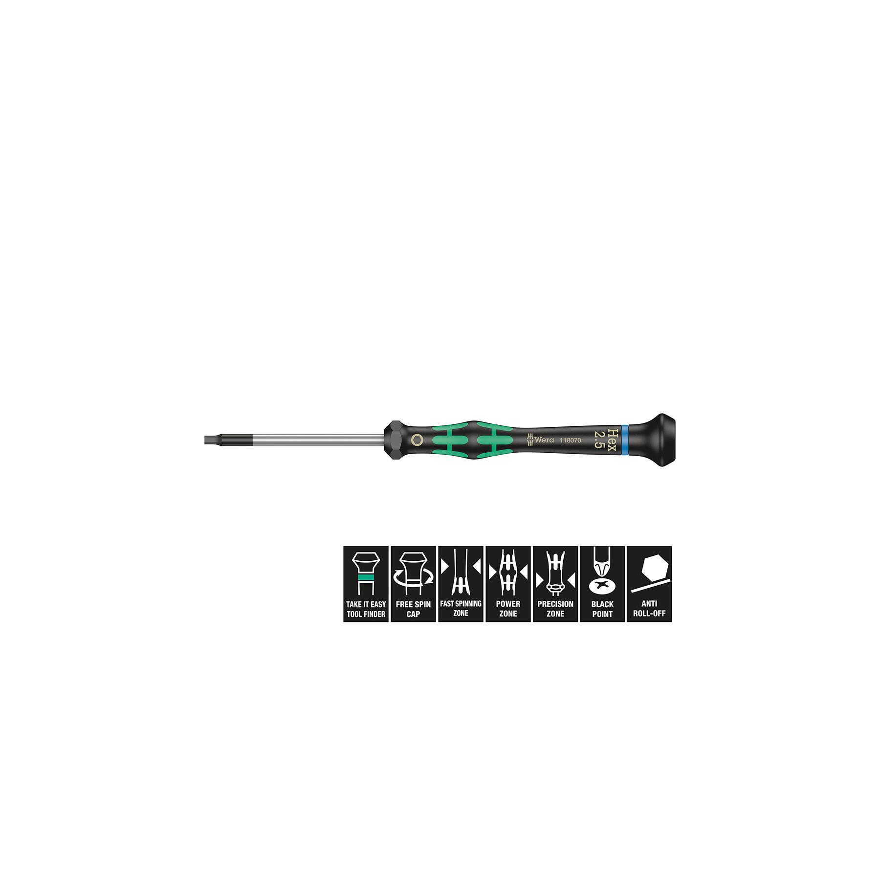 263-WE-25 - Sechskantdreher Wera 2,5 x 60 mm