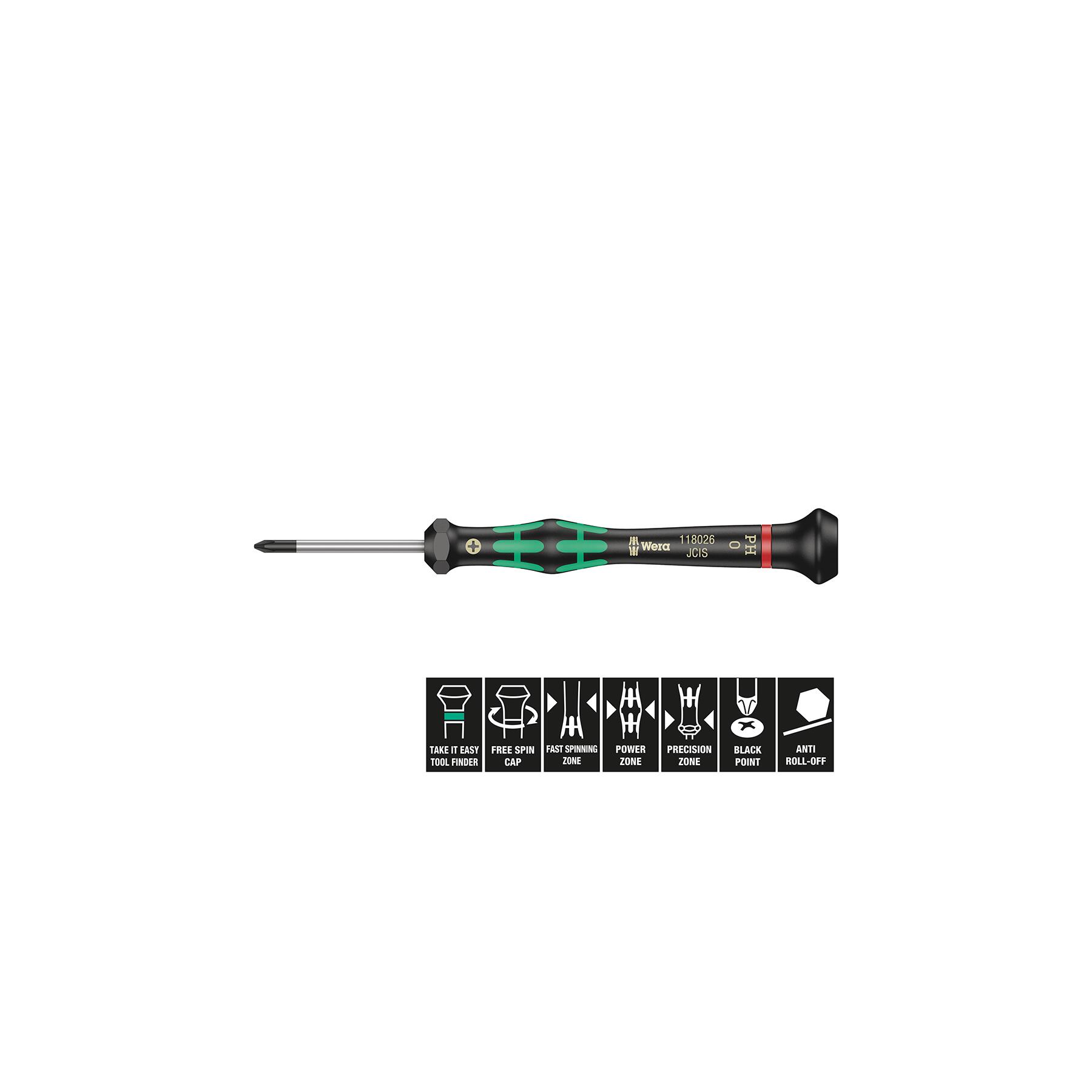 261-WE-0 - Kreuzschlitzdreher Wera PH0 x 40 mm