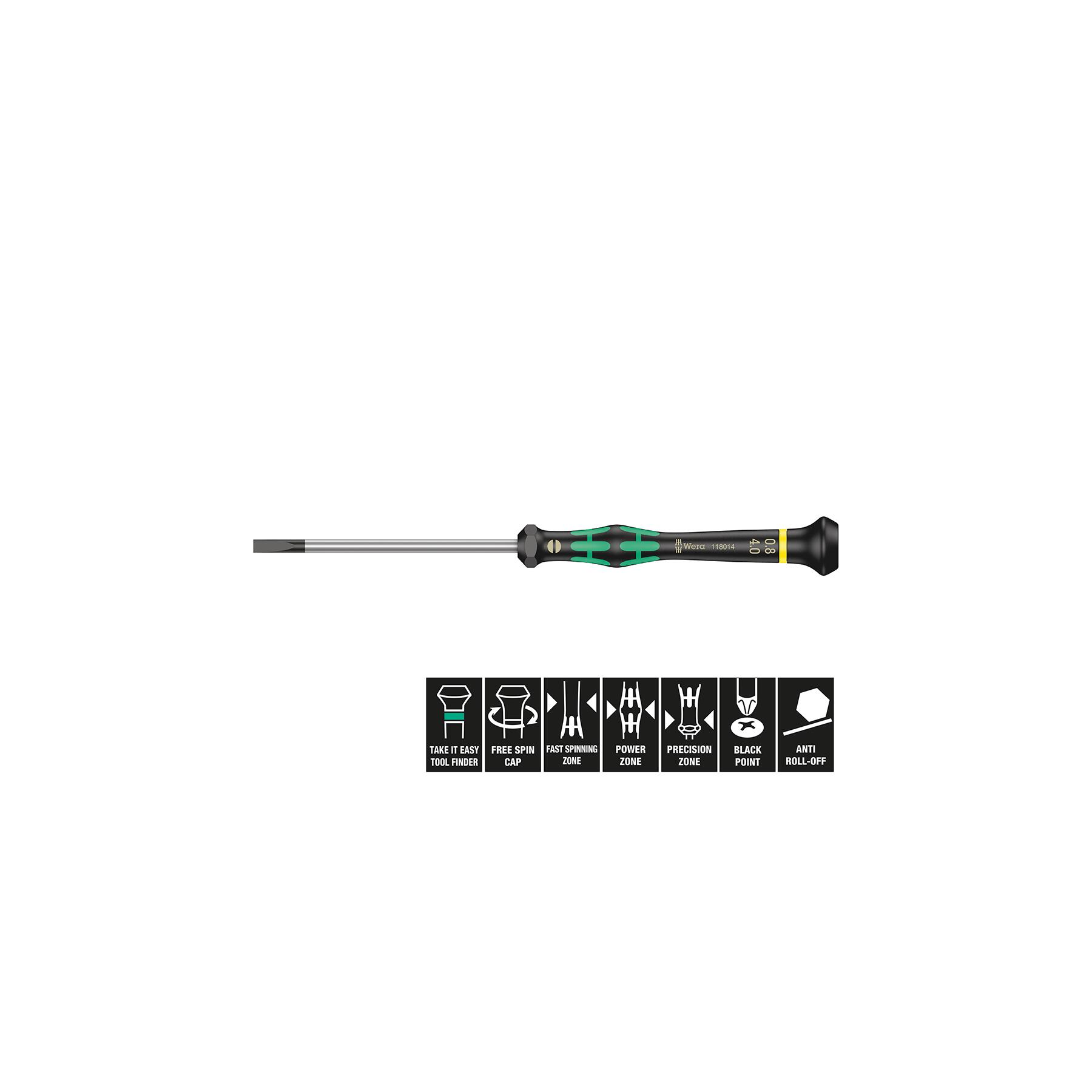 260-WE-40 - Schlitzdreher Wera 4,0 x 80 mm