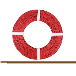 218-08-25 - Zwillingslitze 0,14 mm² / 25 m rot-braun