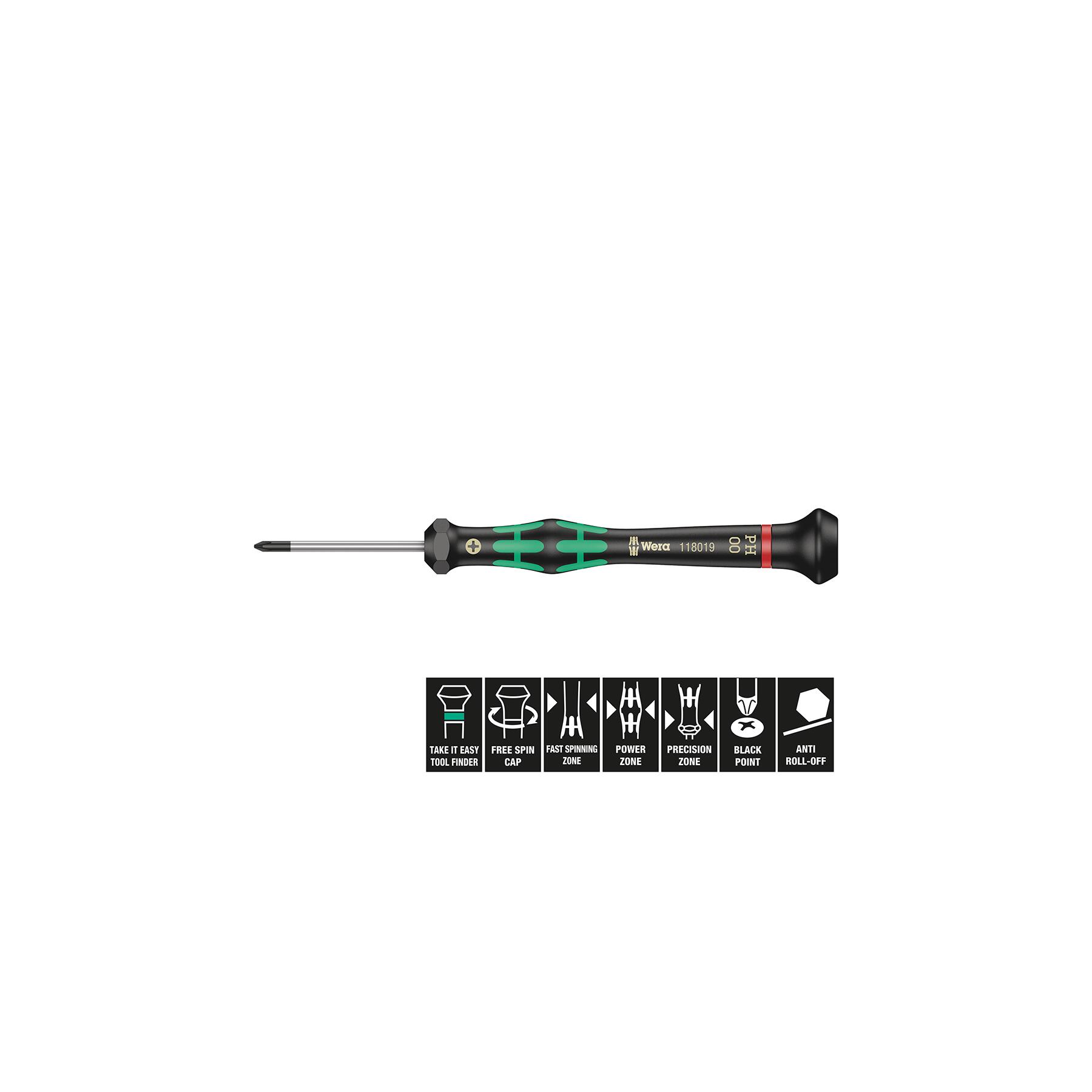 261-WE-00 - Kreuzschlitzdreher Wera PH00 x 40 mm