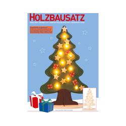 M845 - Holzbausatz Tannenbaum