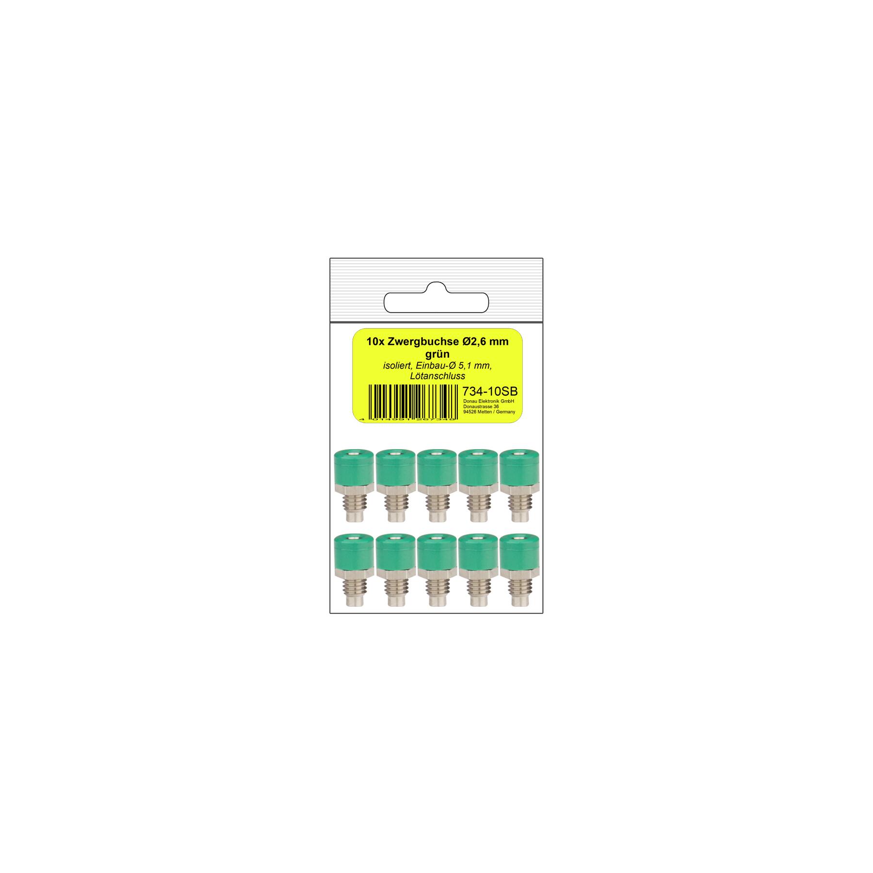 734-10SB - 10 Zwergbuchsen grün in SB