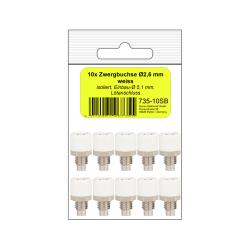 735-10SB - 10 Zwergbuchsen weiss in SB