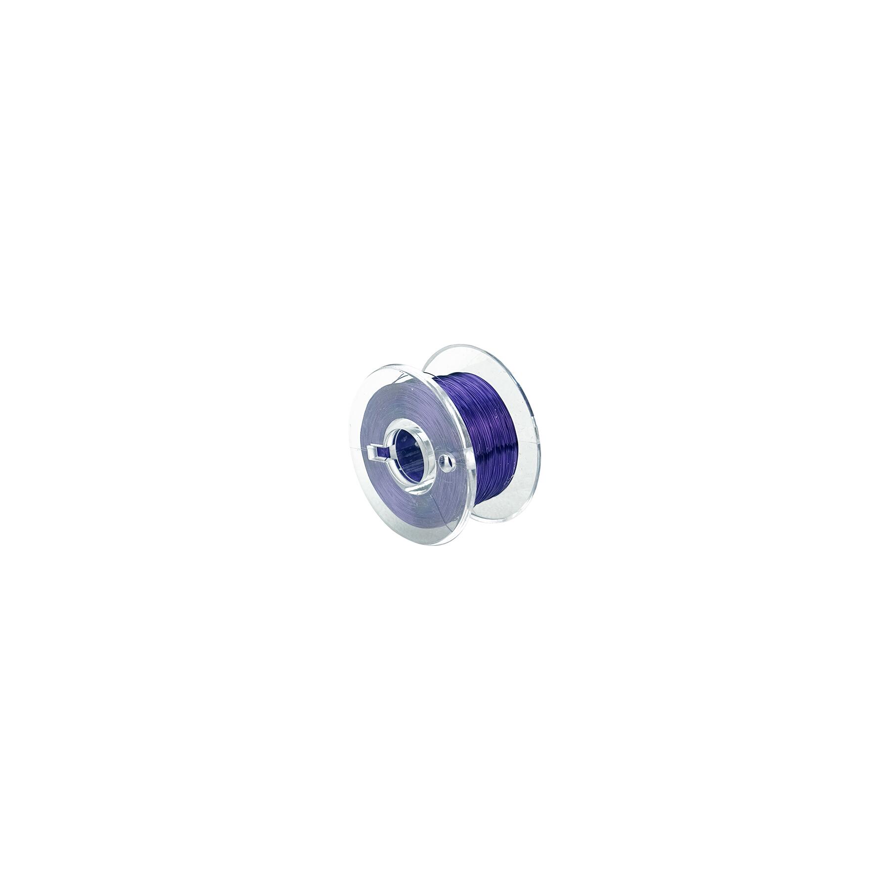 LD10-6 - Kupfer Lackdraht Ø 0,10 mm / 100 m / violett