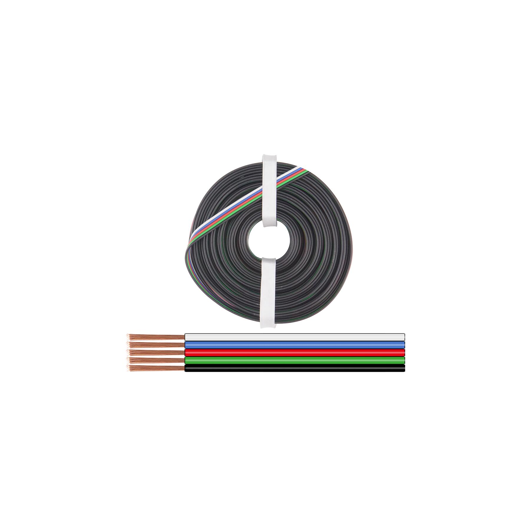 519-010 - Litze 5x0,25 mm² / 10m RGBW-LED