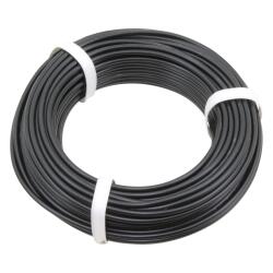 2501 - PVC Messkabel schwarz / 0,75 mm² / 25 m