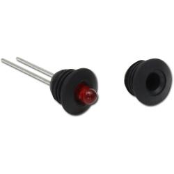 5SC - LED Fassung aus Neopren, 5 mm, 100 Stück