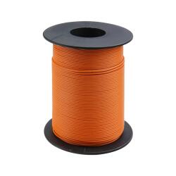 119-17 - Kupferschalt Litze 0,14 mm² / 100m orange