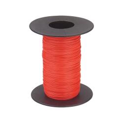 110-0-100 - Kupferschalt Litze 0,04 mm² / 100 m rot