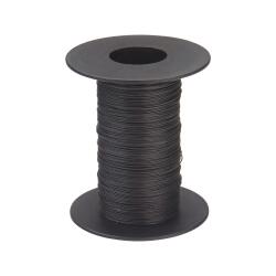 110-1-100 - Kupferschalt Litze 0,04 mm² / 100 m schwarz
