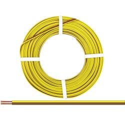 250-38-25 - Zwillingslitze 0,50mm² / 25m gelb-braun