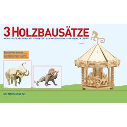 M870 - Holzbausatz 3 x Zirkus