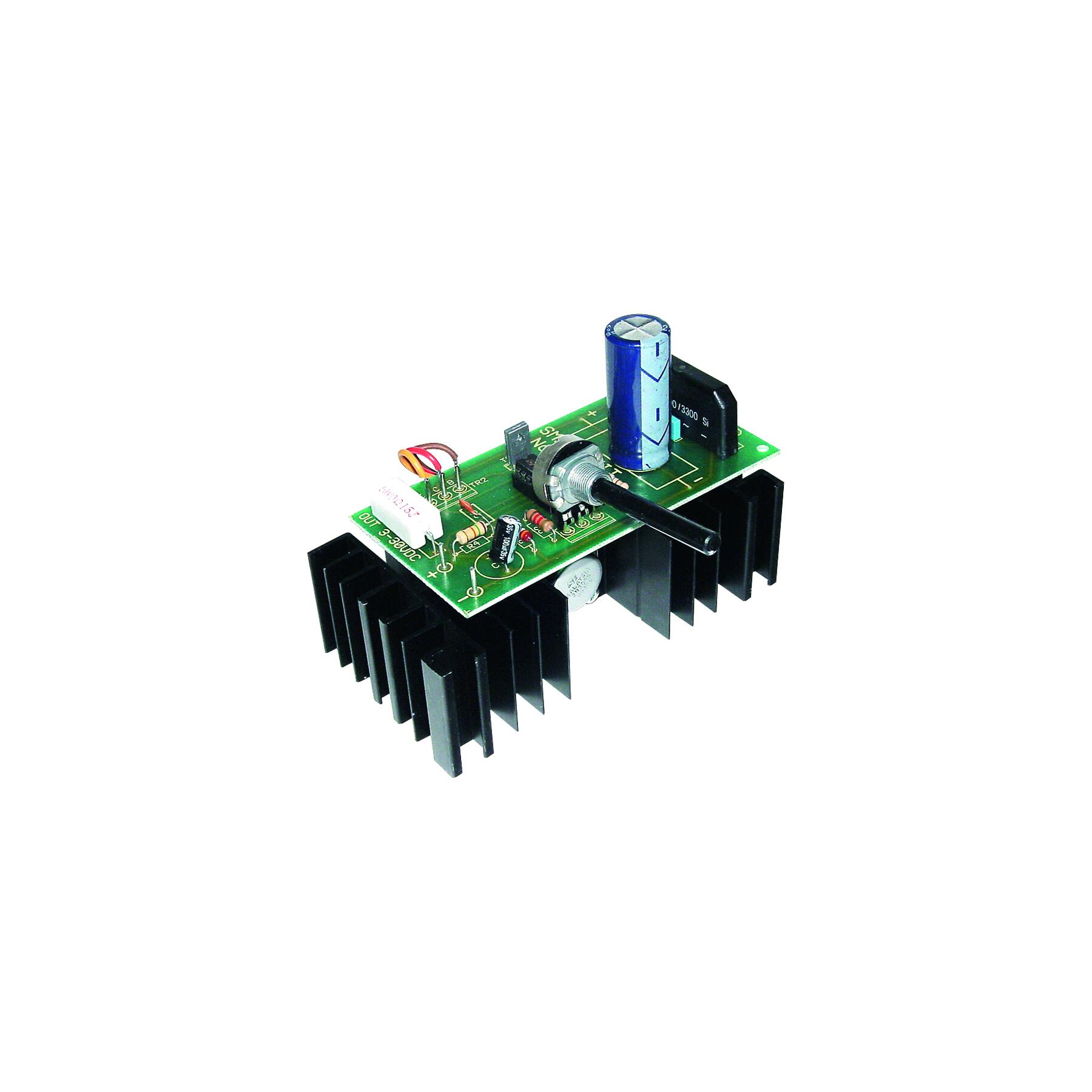 B1007 - Stabilisiertes Netzteil 3-30 V - 2,5 A
