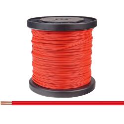 218-00-100 - Zwillingslitze 0,14 mm² / 100 m rot-rot